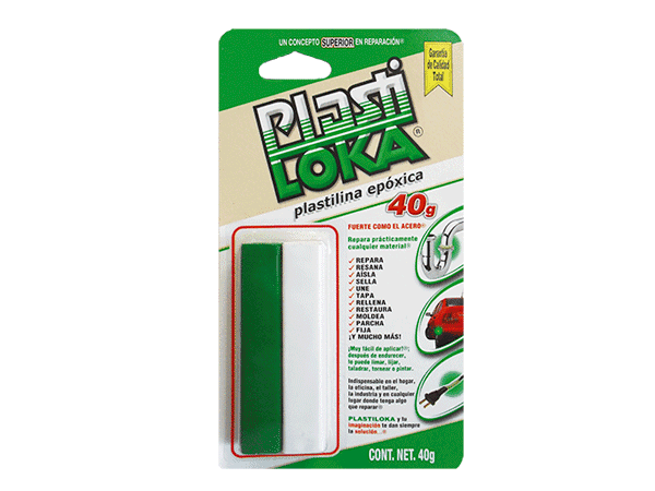 PLASTILOKA PL-40 40GR VERDE (200)