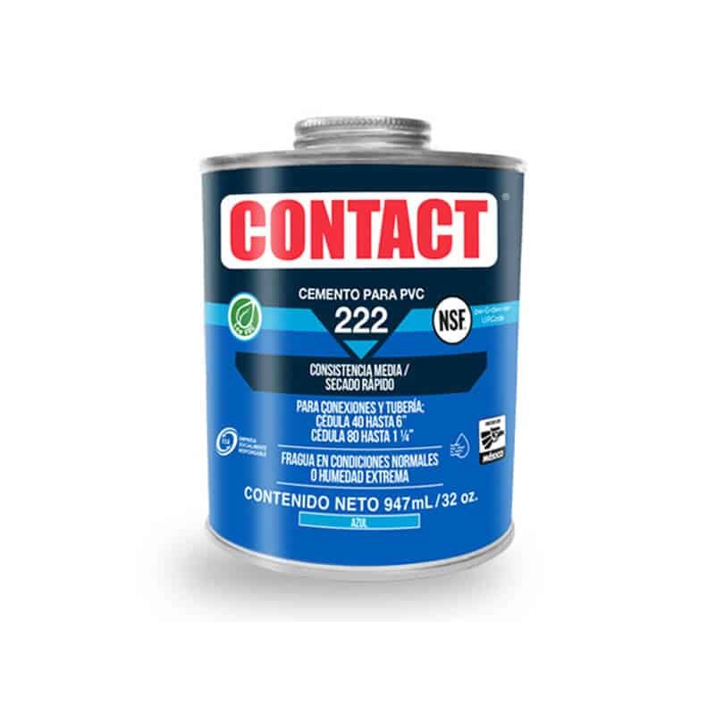 PEGAMENTO 222 947ML PVC AZUL CONTACT (12)