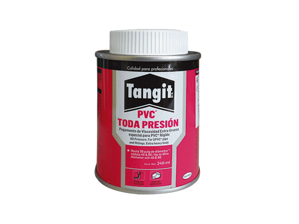 PEGAMENTO PVC TODA PRESION 240ML 2418497 TANGIT (24)