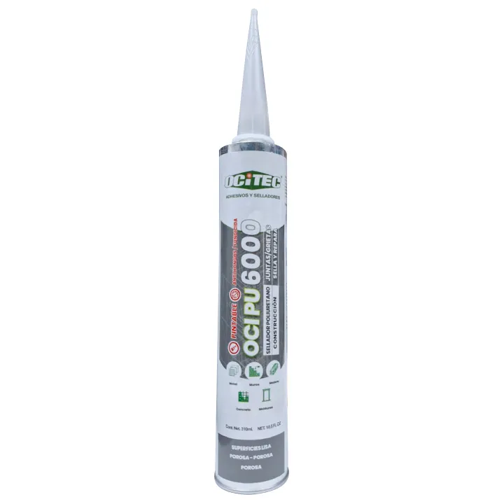 SELLADOR OCIPU 6000 NGRO POLIURETANO 310ML  OCITEC(20)