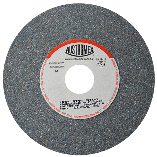 LIQ RUEDA ABRASIVA 25 6X1X1 ACABADO FINO AUSTROMEX