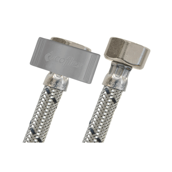 MANGUERA AGUA AL-A55 55CM LAV/FREG AC/INOX COFLEX(50)