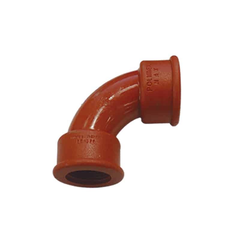 LIQ CURVA HEMBRA HEMBRA 1" X 90 POLIMEX