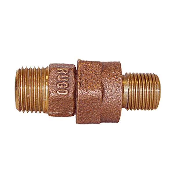 INSERTIC RECTO 96-A  3/4" BRONCE P/TUBO RUGO(1)