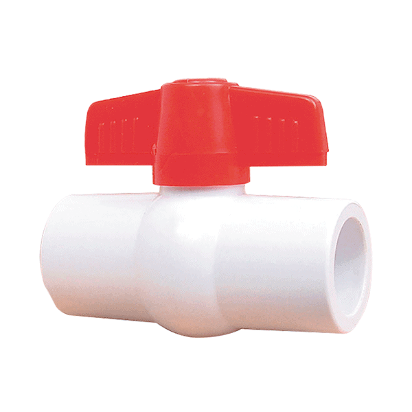 VALVULA 100-PS  3/4" ESFERA  PVC CEM. RUGO(1)