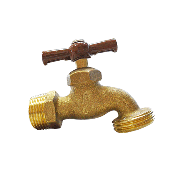 LLAVE CHORRO 2-I  1/2" S/PULIR ECO   RUGO(10)