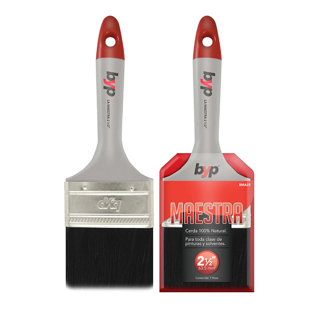 BROCHA 2-1/2"  BMA25 LA MAESTRA BYP(12)