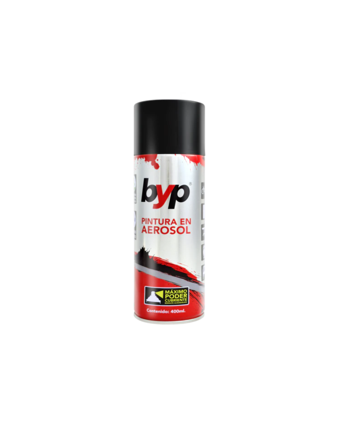 AEROSOL  ANM NEGRO MATE BYP (12)