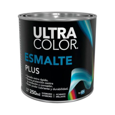 ESMALTE NEGRO 250ML SECADO RAPIDO 19A0838274 ULTRACOLOR (12)
