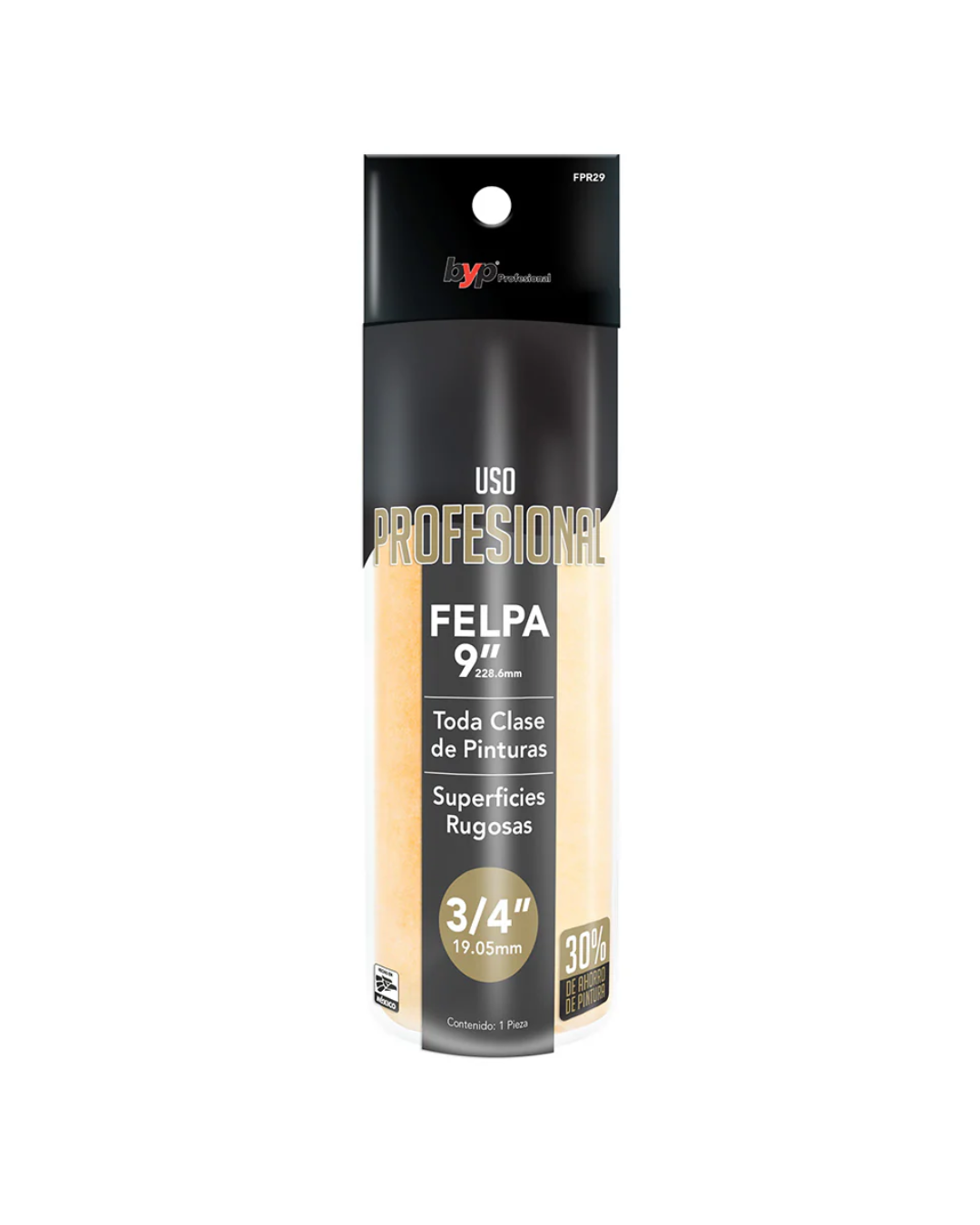 FELPA FPR29 PROFESIONAL  9" X 3/4" BYP(10)