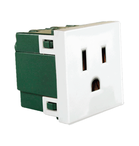 CONTACTO 92-8475 35MM SENCILLO ATERRIZ. BCO YEI(10)