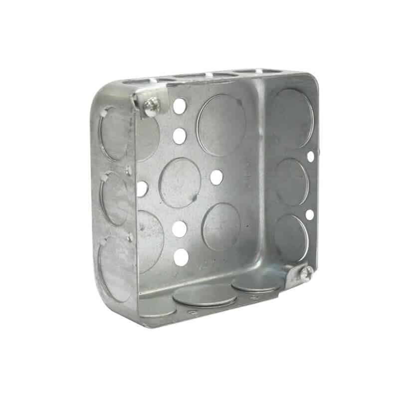 CAJA 3/4 ELECTRICA CUADRADA GALV. (130)