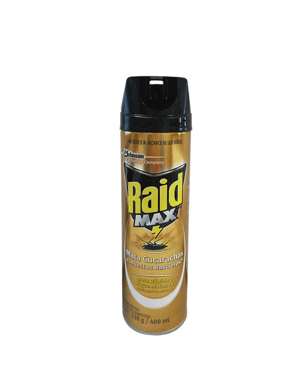 RAID INSECT 400ML  MAX AEROSOL(6)
