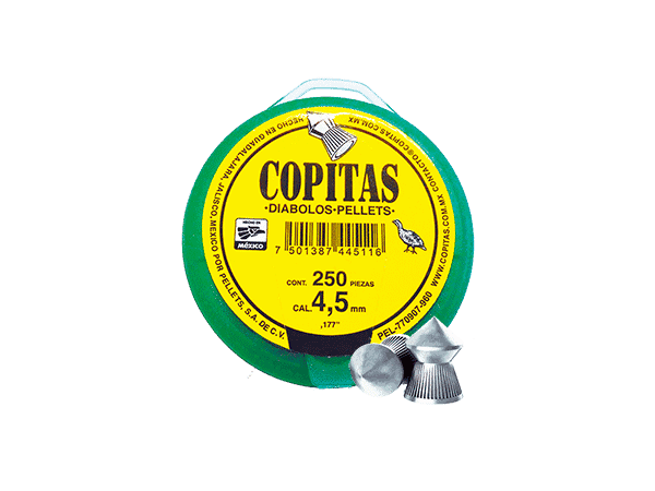 DIABOLO CAL 4.5MM 250PZS LATA VERDE PELLETS (50)