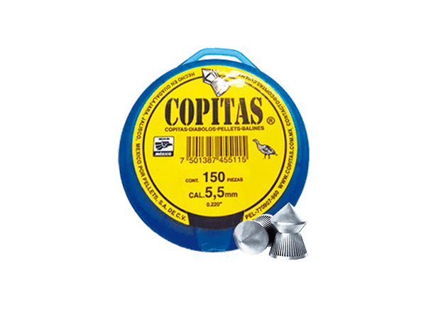 DIABOLO CAL 5.5MM 150PZS LATA AZUL PELLETS (50)