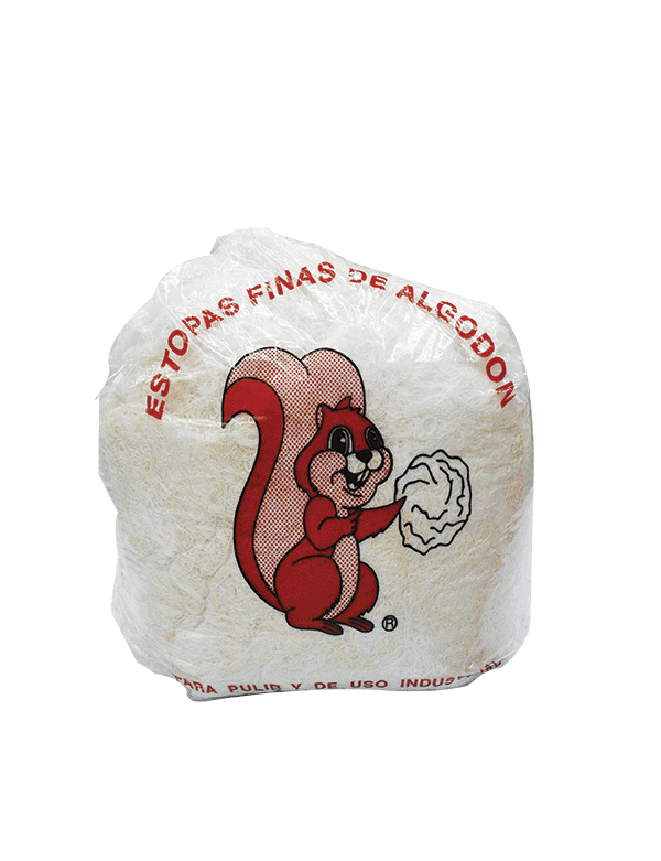 ESTOPA SUAVE FINA PRIMERA ARDILLA