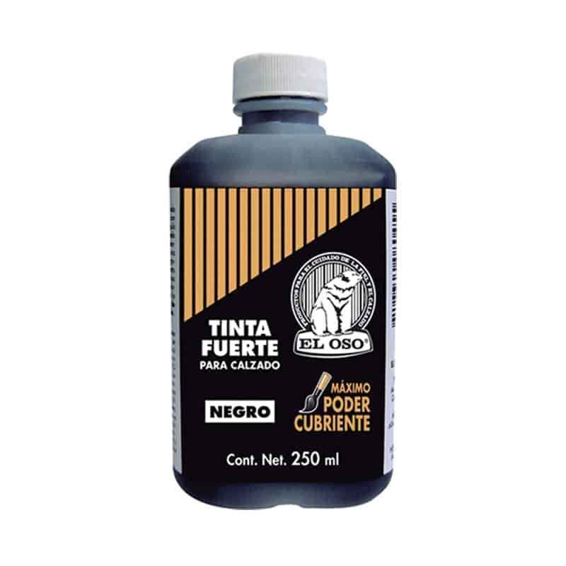 TINTA FUERTE 250ML NEGRA EL OSO (48)