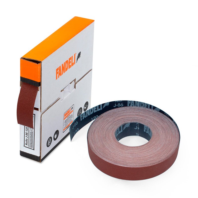 ROLLO  01917 LIJA  ESMERIL 1" J-86  G-120 FANDELI (10)