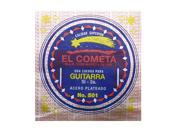 CUERDA 5A DE ACERO  PARA GUITARRA C/6 PIEZAS COMETA (1)