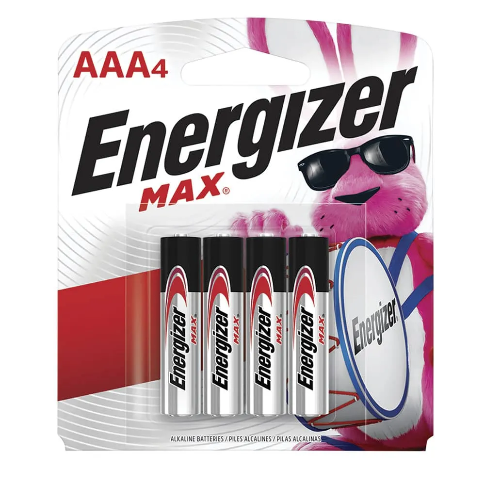PILA "AAA" E92GB4  ALCALINA 4 PZ ENERGIZER (24)