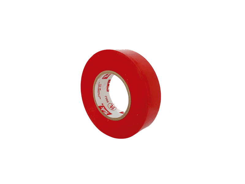 CINTA 330 AISLAR ROJA 19MM X 18MT TUK (100)