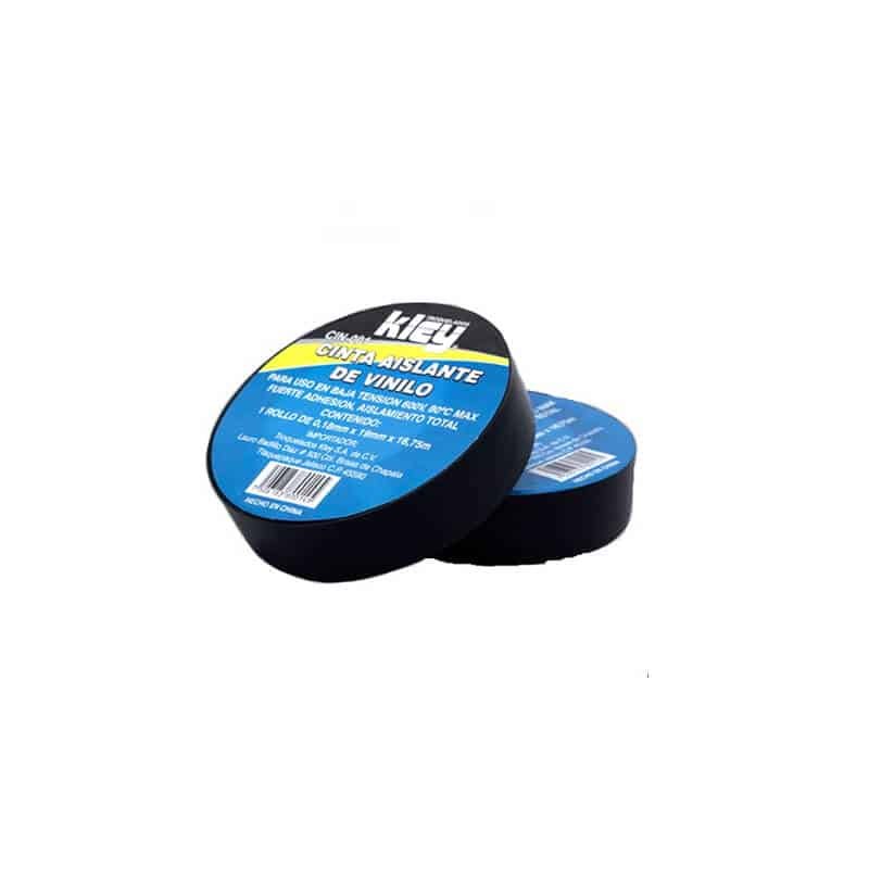 CINTA CIN-001 AISLANTE PVC NEGRA 3/4X18Y (16.75M) KLEY(10)