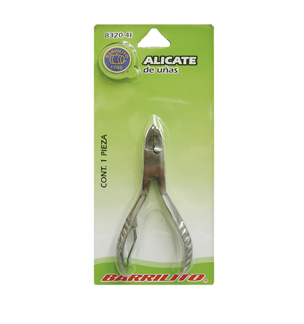 TIJERA 8322-4I ALICATE 4 1/8" MANICURE BARRILITO (12)