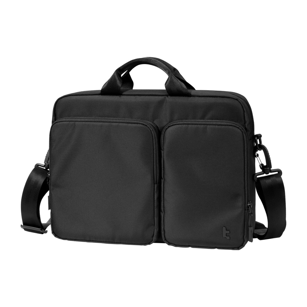BOLSA DE HOMBRO P/PORTÃTIL A33F3D1 NEGRO TOMTOC