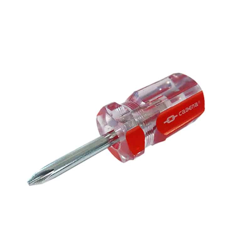 DESARMADOR 1/4" X 1 1/2"CRUZ TROMPO CADENA (12)