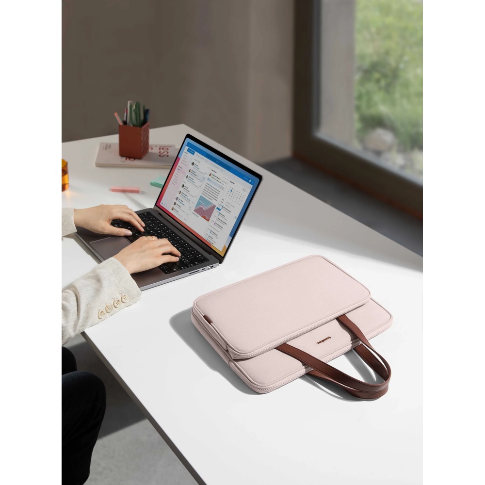 BOLSO PORTÃTIL A11D3P1 ROSA RUBOR TOMTOC