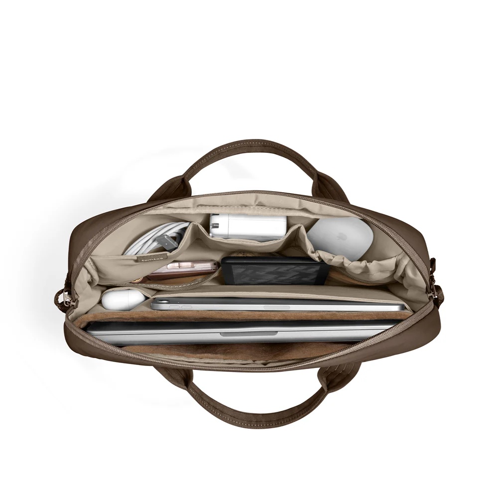 BOLSO PORTÃTIL A28D3Y1 SOMBRA DE TIERRA TOMTOC