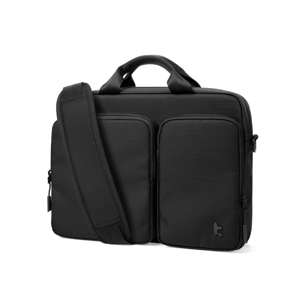 BOLSA DE HOMBRO P/PORTÃTIL A33F3D1 NEGRO TOMTOC