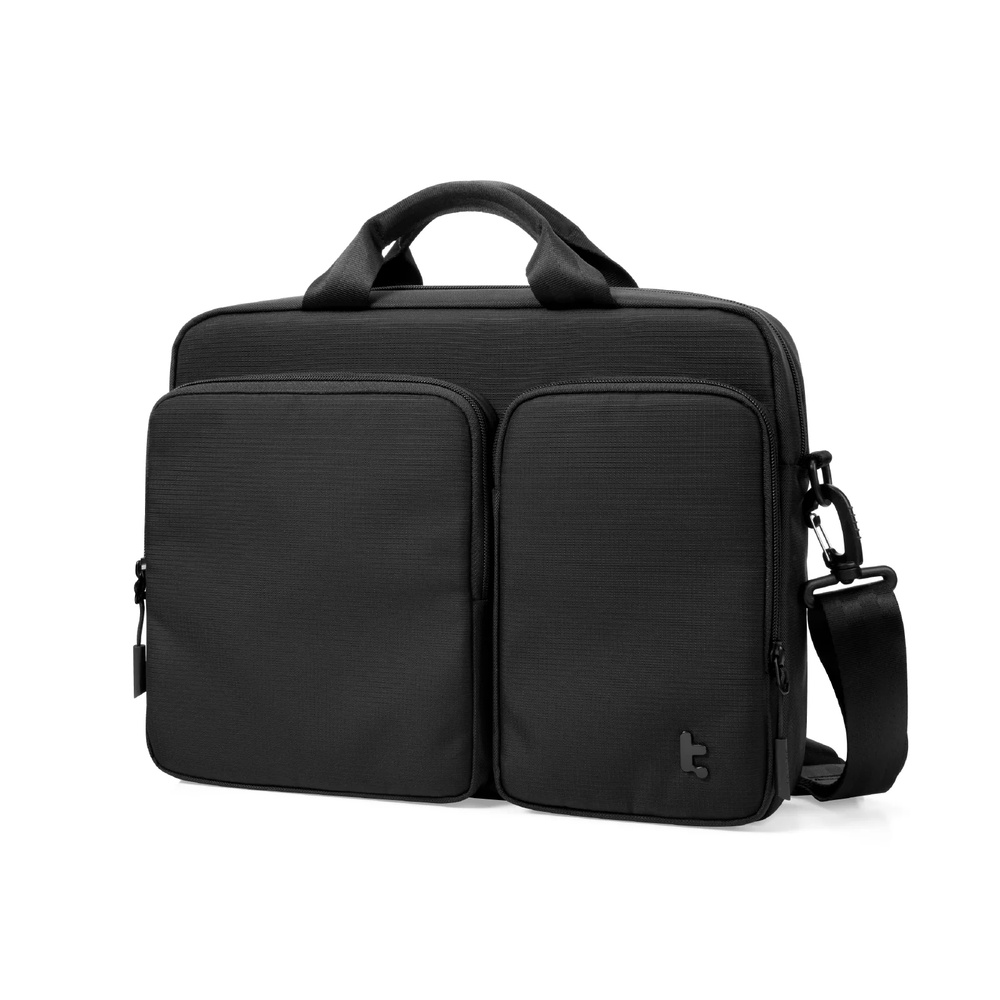 BOLSA DE HOMBRO P/PORTÃTIL A33F3D1 NEGRO TOMTOC
