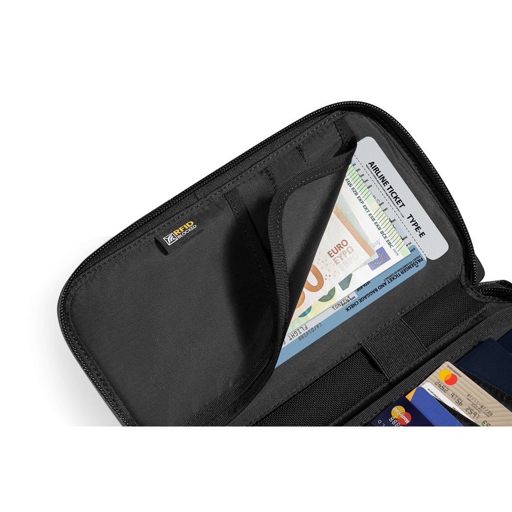 PORTAPASAPORTE T03M1D1 NEGRO TOMTOC