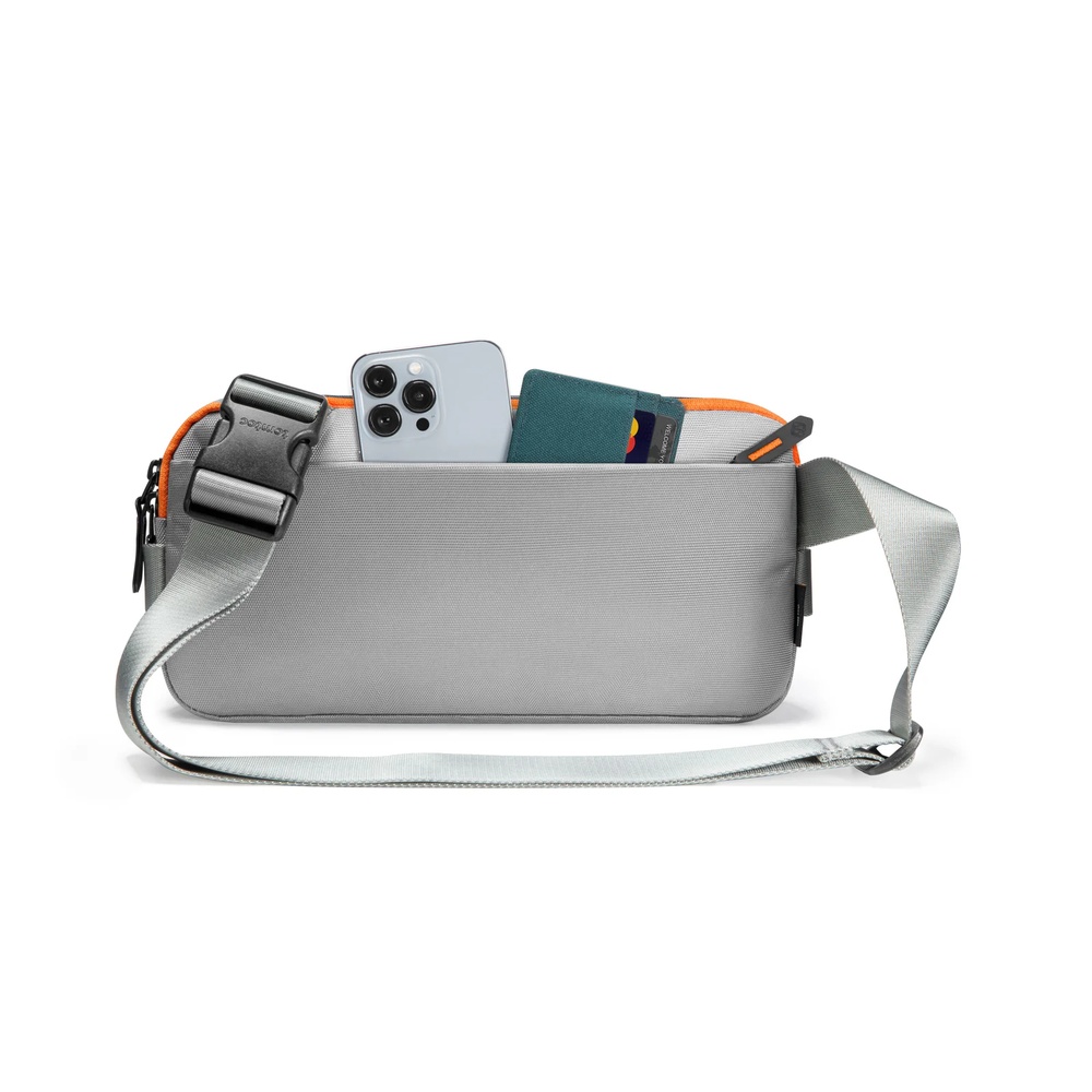 BOLSO TIPO BANDOLERA T21S1G1 GRIS ESPACIAL TOMTOC