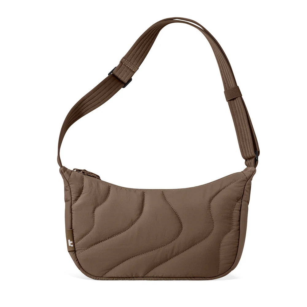 BOLSO CRUZADO ACOLCHADO T34S1Y1 SOMBRA DE TIERRA TOMTOC