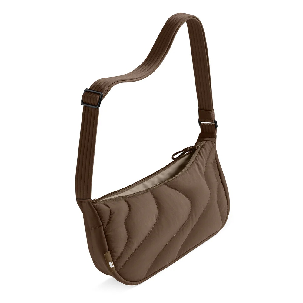 BOLSO CRUZADO ACOLCHADO T34S1Y1 SOMBRA DE TIERRA TOMTOC
