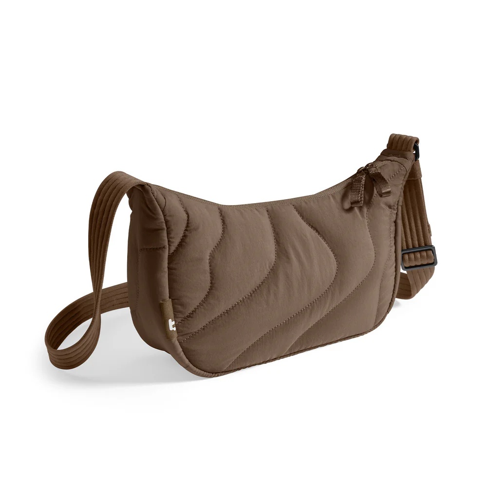 BOLSO CRUZADO ACOLCHADO T34S1Y1 SOMBRA DE TIERRA TOMTOC