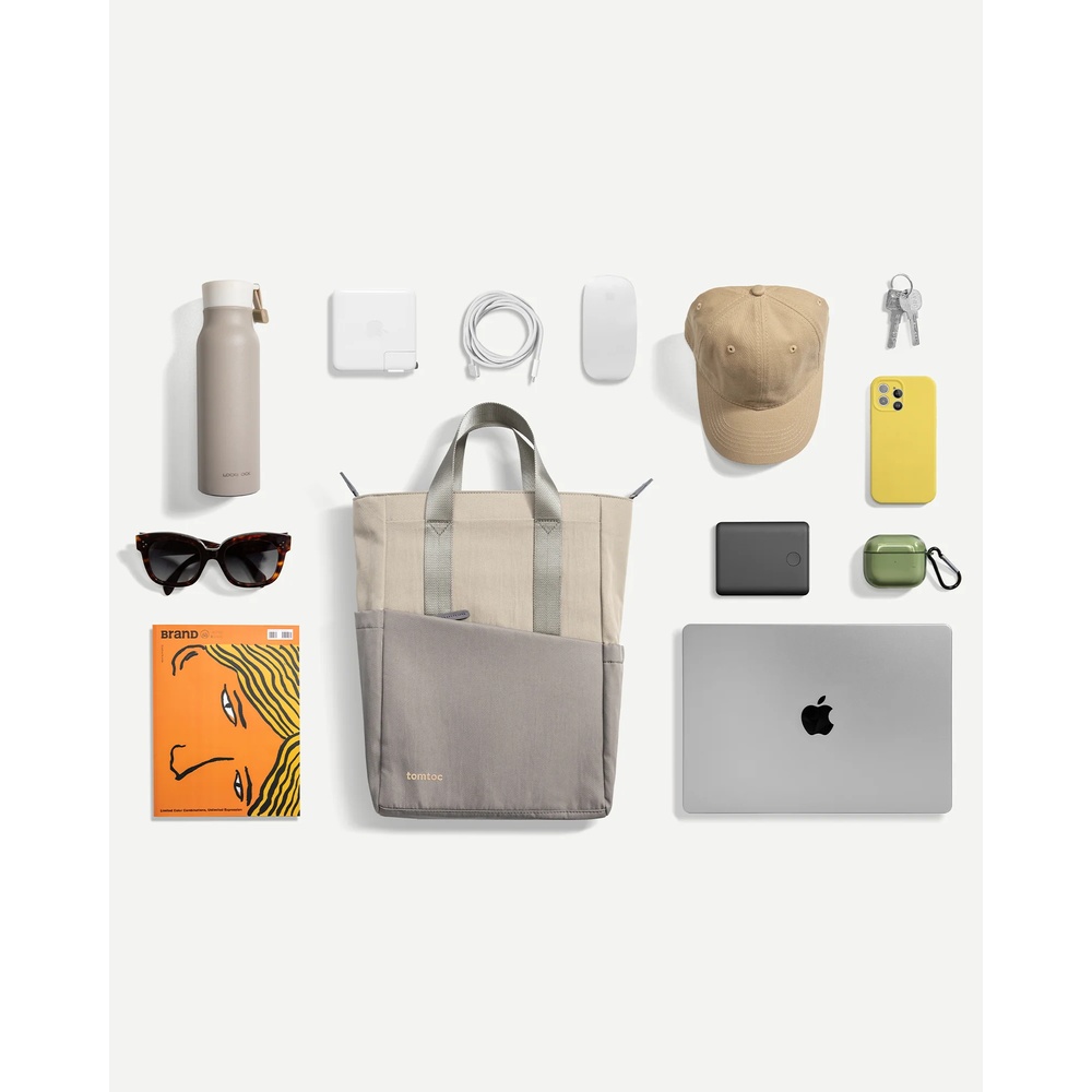 MOCHILA PORTÃTIL T63M1G1 GRIS LUNA TOMTOC
