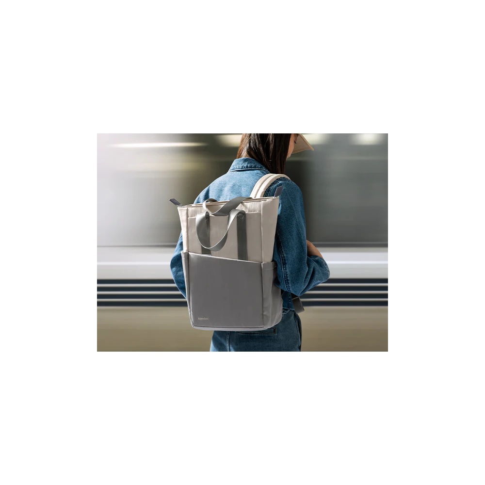 MOCHILA PORTÃTIL T63M1G1 GRIS LUNA TOMTOC