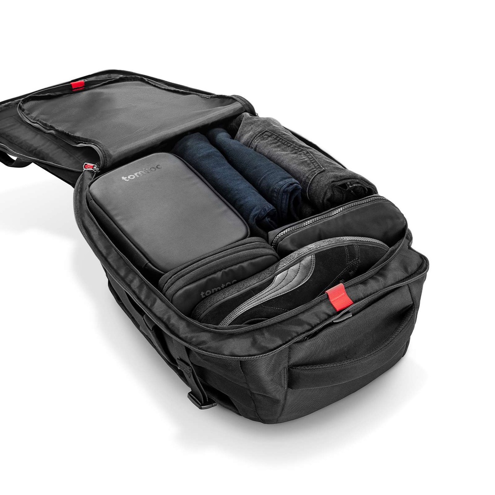 MOCHILA  PORTÃTIL DE VIAJE T66M1G2 GRIS CLARO TOMTOC
