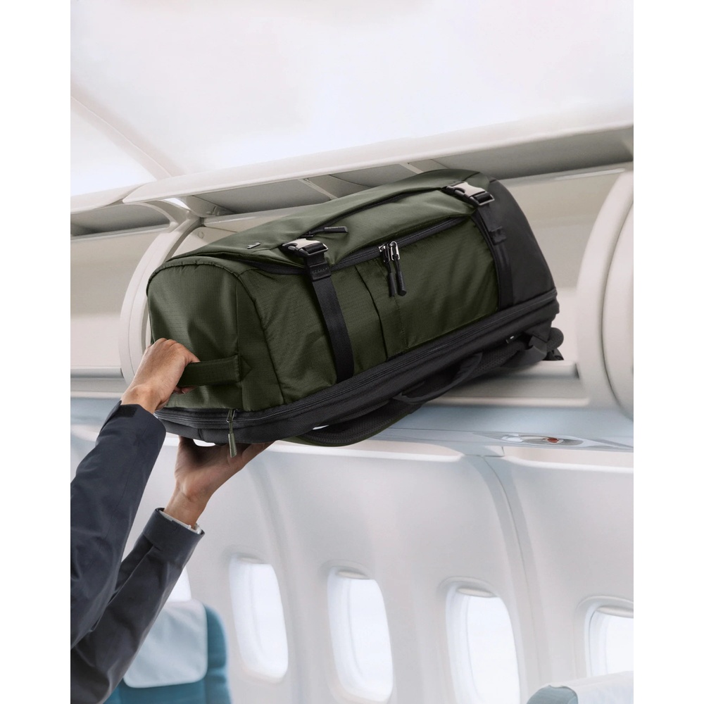 MOCHILA PORTÃTIL DE VIAJE T66M1T1 VERDE TOMTOC
